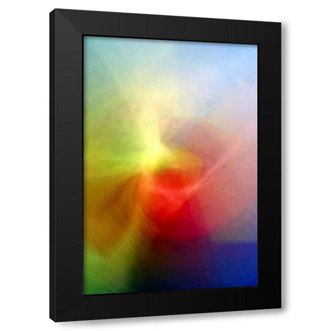 Arc Light Black Modern Wood Framed Art Print with Double Matting by Taylor, Douglas