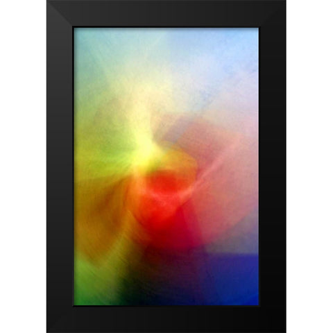 Arc Light Black Modern Wood Framed Art Print by Taylor, Douglas