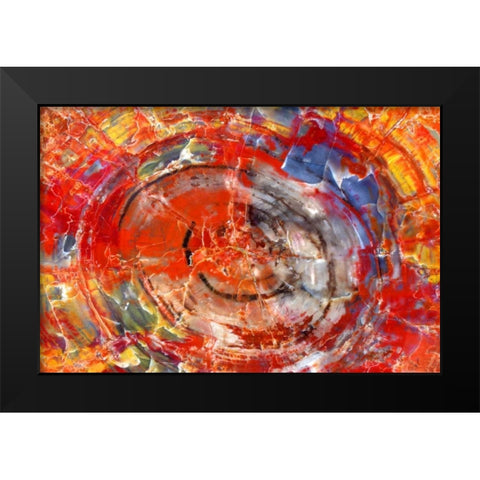 Minerals in Wood Black Modern Wood Framed Art Print by Taylor, Douglas