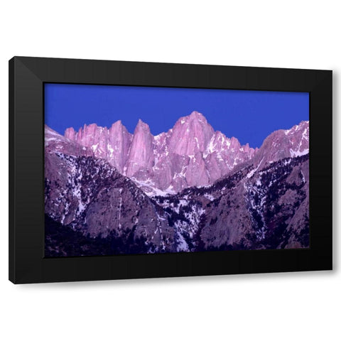 Dawns Early Light II Black Modern Wood Framed Art Print with Double Matting by Taylor, Douglas
