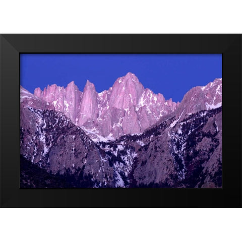 Dawns Early Light II Black Modern Wood Framed Art Print by Taylor, Douglas