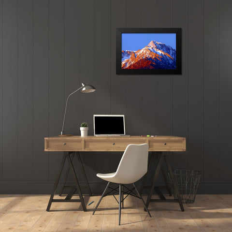 Dawns Early Light III Black Modern Wood Framed Art Print by Taylor, Douglas