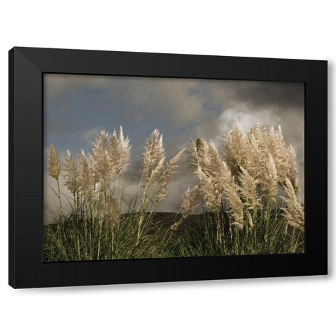 Dance of White Towers Black Modern Wood Framed Art Print with Double Matting by Geyman, Vitaly