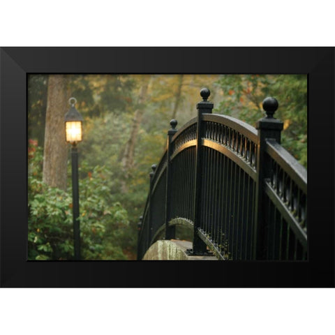 Bridge of Light I Black Modern Wood Framed Art Print by Geyman, Vitaly