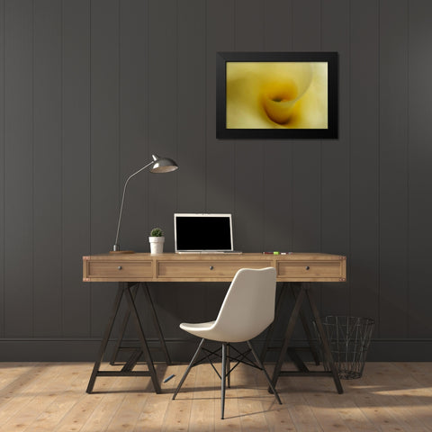Tender Moments II Black Modern Wood Framed Art Print by Geyman, Vitaly