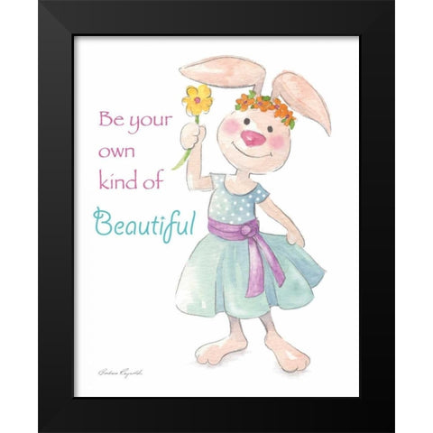 Beautiful Black Modern Wood Framed Art Print by Reynolds, Barbara