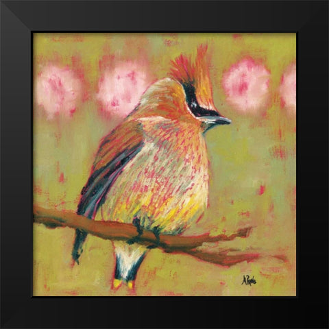 A Moment Black Modern Wood Framed Art Print by Reeves, Molly