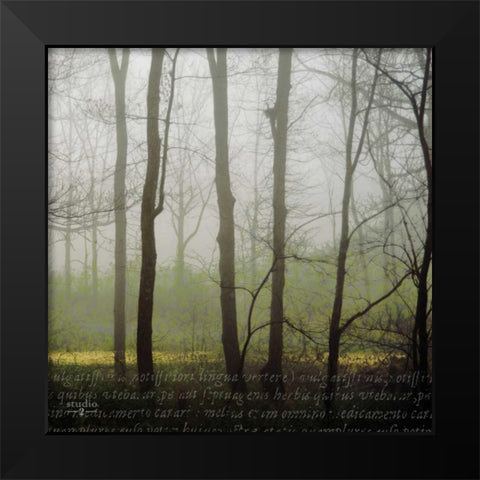 Partners IV Black Modern Wood Framed Art Print by Studio 2