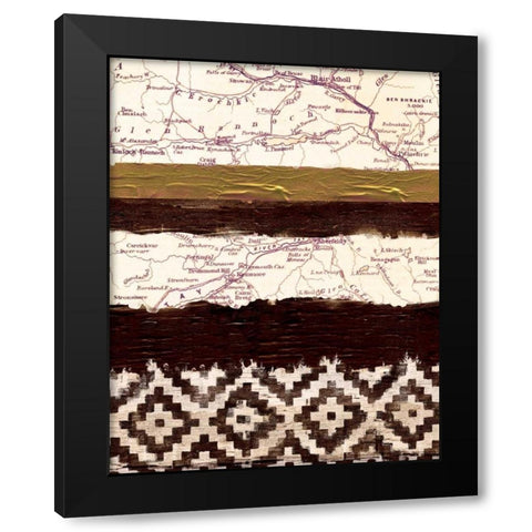 Travel Bug I Black Modern Wood Framed Art Print with Double Matting by Sta Teresa, Ashley
