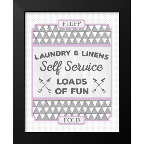 Laundry Linens II Black Modern Wood Framed Art Print by Sta Teresa, Ashley