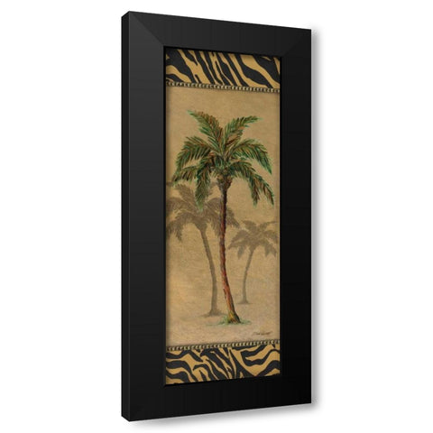 Global Palm I Black Modern Wood Framed Art Print by Williams, Todd