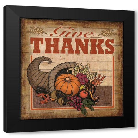 Nostalgic Harvest I Black Modern Wood Framed Art Print with Double Matting by Williams, Todd