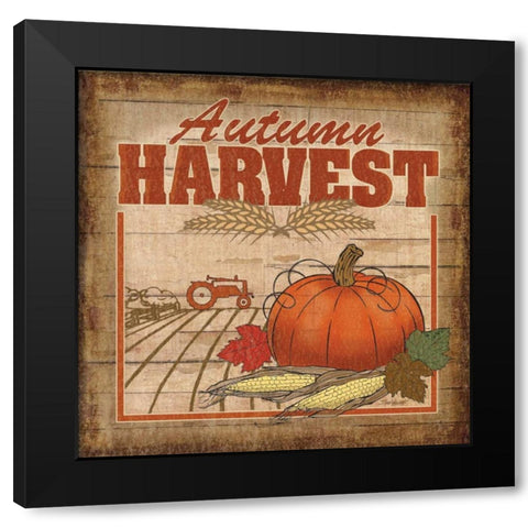 Nostalgic Harvest II Black Modern Wood Framed Art Print with Double Matting by Williams, Todd