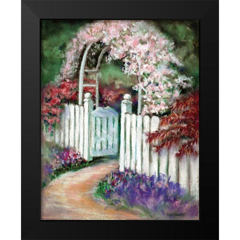 Garden Retreat III Black Modern Wood Framed Art Print by Williams, Todd