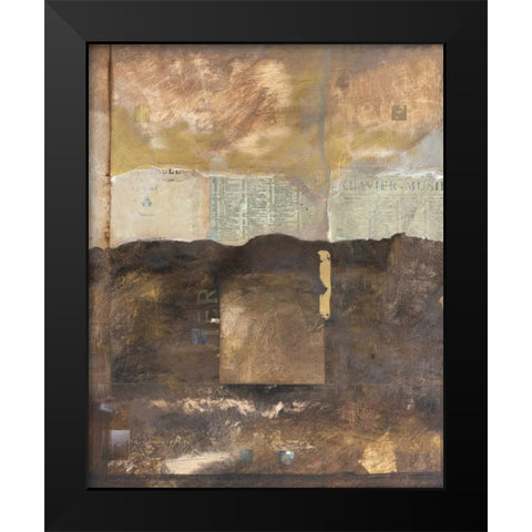 Nostalgia I Black Modern Wood Framed Art Print by Verbeek