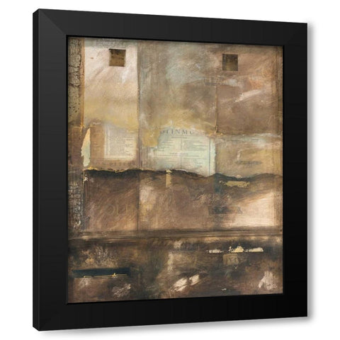 Nostalgia II Black Modern Wood Framed Art Print with Double Matting by Verbeek