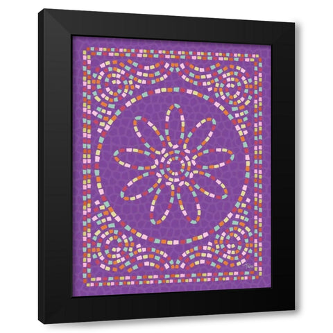 Macedonia Modern I Black Modern Wood Framed Art Print with Double Matting by Woo, Teresa