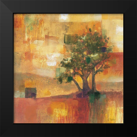 Harvest Light II Black Modern Wood Framed Art Print by Werbelow, Selina