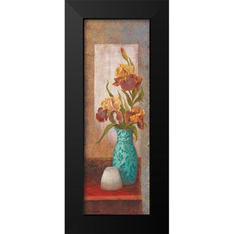 Spiced Jewels II Black Modern Wood Framed Art Print by Wacaster, Linda