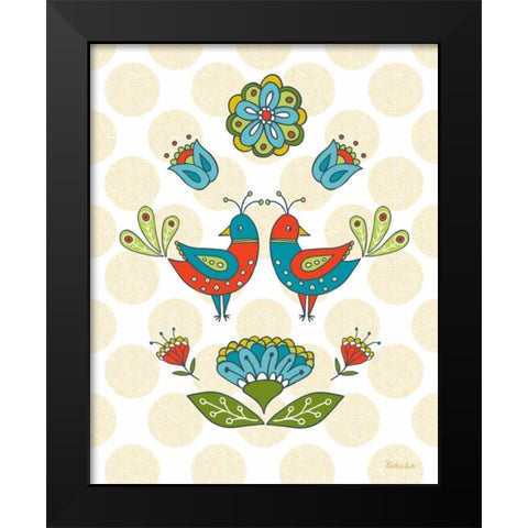 Dutch Treat I Black Modern Wood Framed Art Print by White, Betz