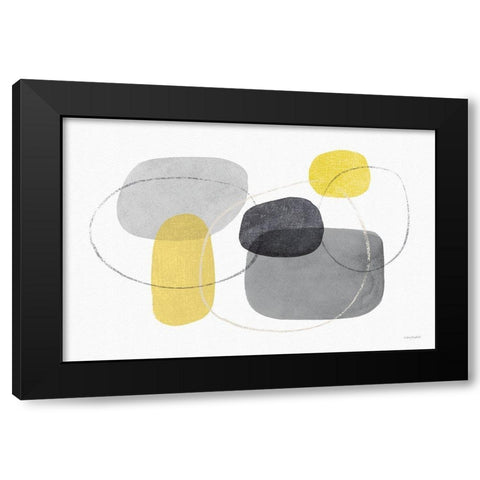 Radiance 01 Black Modern Wood Framed Art Print with Double Matting by Audit, Lisa