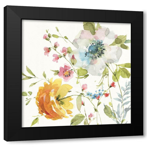 Shine Bright IV Black Modern Wood Framed Art Print with Double Matting by Audit, Lisa