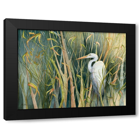 Afternoon Delight Black Modern Wood Framed Art Print by Rizzo, Gene