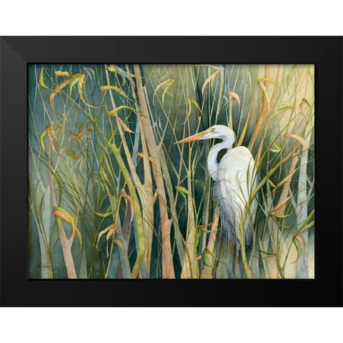 Afternoon Delight Black Modern Wood Framed Art Print by Rizzo, Gene