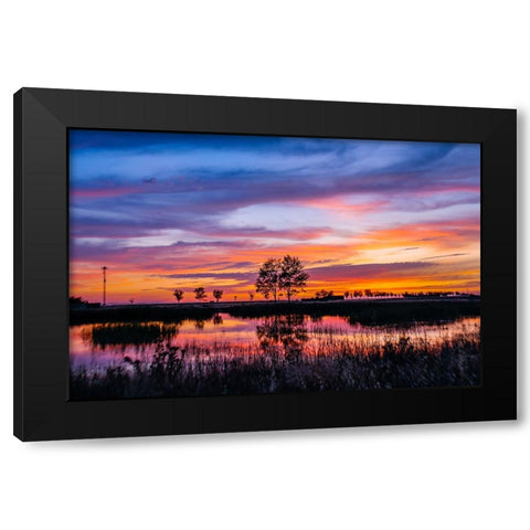 Santiago de Compostela pilgrimage - 211 Black Modern Wood Framed Art Print with Double Matting by Heine, Ben