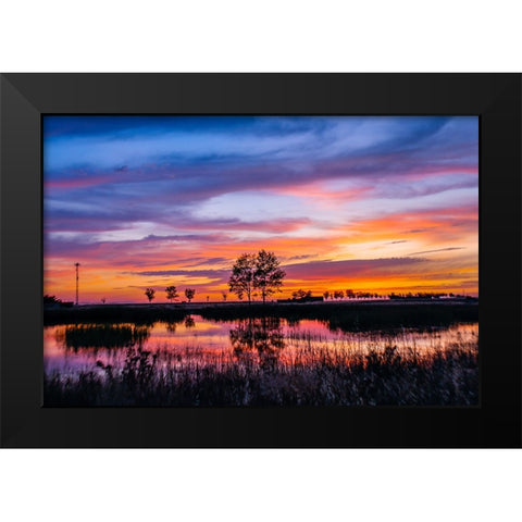 Santiago de Compostela pilgrimage - 211 Black Modern Wood Framed Art Print by Heine, Ben