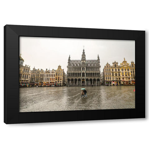 BEN08913 Black Modern Wood Framed Art Print by Heine, Ben