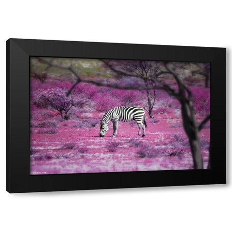Once Upon a Time in Kenya - 7 Black Modern Wood Framed Art Print by Heine, Ben