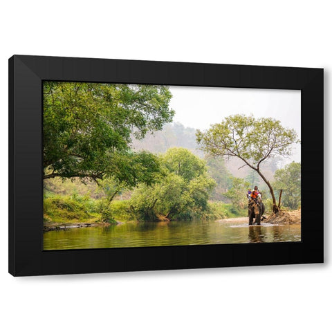 Thailand - 37 Black Modern Wood Framed Art Print with Double Matting by Heine, Ben
