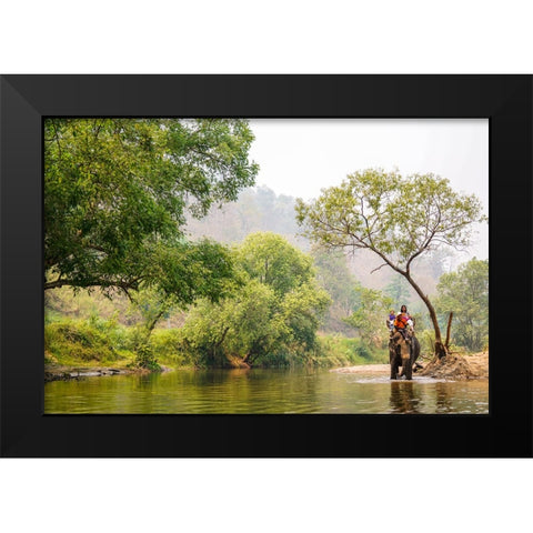 Thailand - 37 Black Modern Wood Framed Art Print by Heine, Ben