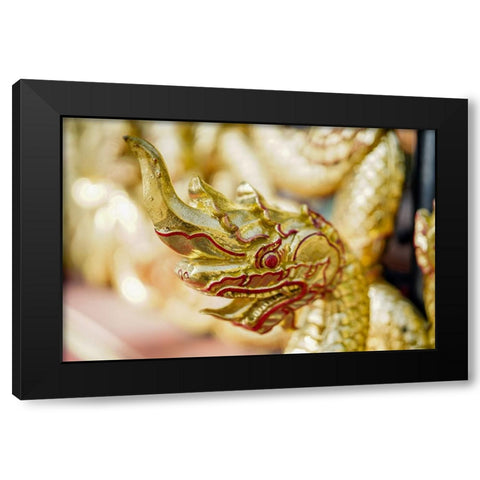 Thailand - 211 Black Modern Wood Framed Art Print with Double Matting by Heine, Ben
