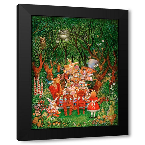 38 Black Modern Wood Framed Art Print by Bell, Bill