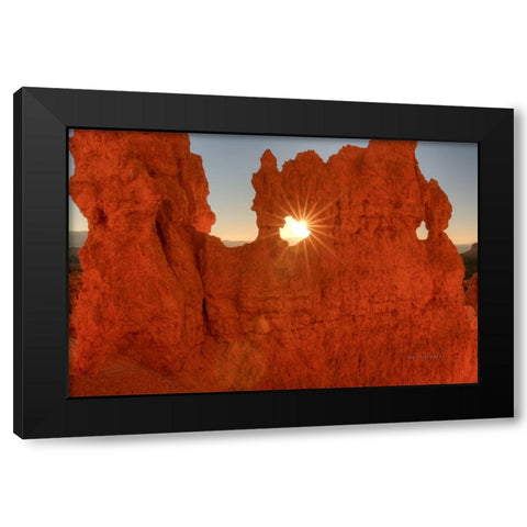 A Twinkle In His Eye Black Modern Wood Framed Art Print with Double Matting by Sherrell, Bill