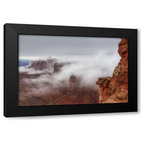 Creation Black Modern Wood Framed Art Print with Double Matting by Sherrell, Bill