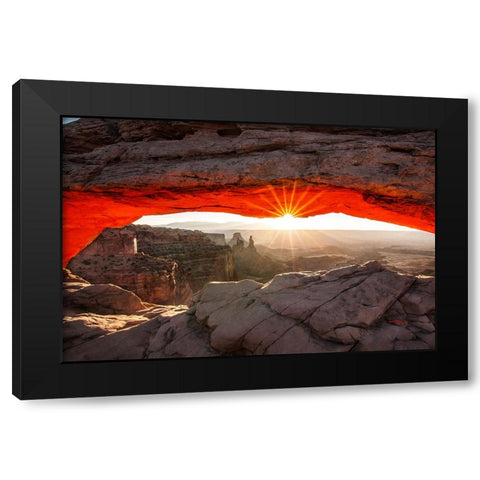 Eye Of The Beholder Black Modern Wood Framed Art Print with Double Matting by Sherrell, Bill