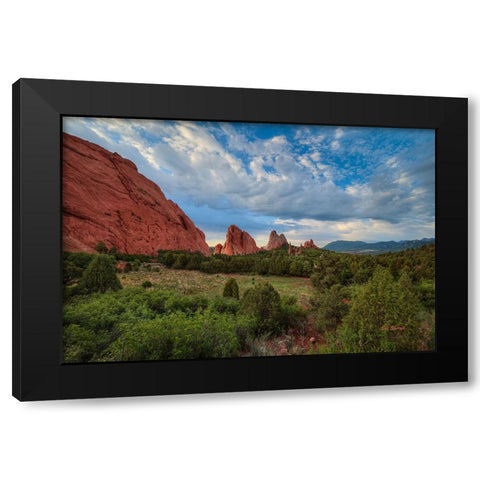 Beauty Eternal Black Modern Wood Framed Art Print with Double Matting by Sherrell, Bill