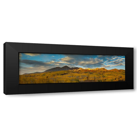 Witness To A Grand Finale Black Modern Wood Framed Art Print with Double Matting by Sherrell, Bill