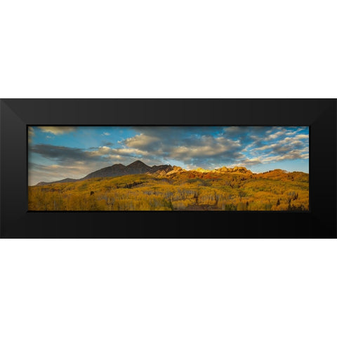 Witness To A Grand Finale Black Modern Wood Framed Art Print by Sherrell, Bill