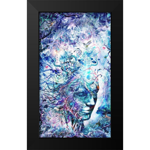 Dreams Of Unity Black Modern Wood Framed Art Print by Gray, Cameron