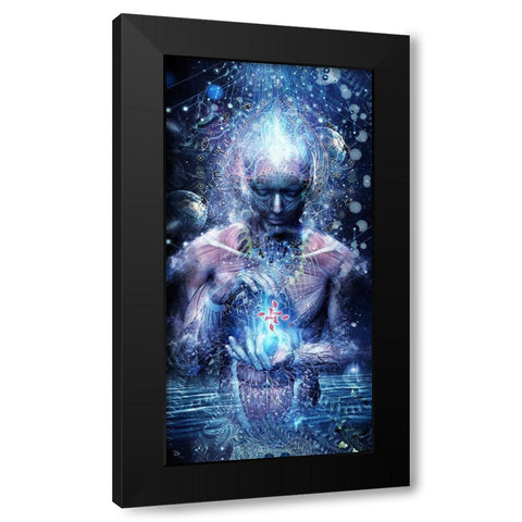 Silence Seekers Black Modern Wood Framed Art Print by Gray, Cameron