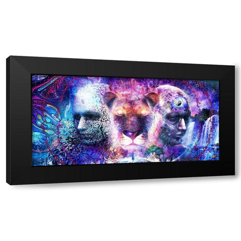 The Beauty Of It All Black Modern Wood Framed Art Print with Double Matting by Gray, Cameron