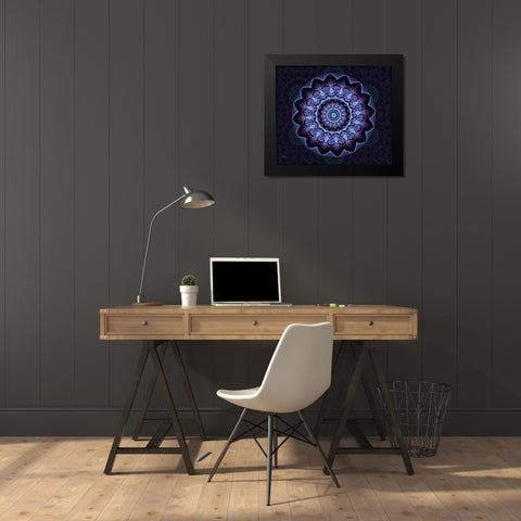 Set and Setting 4 Black Modern Wood Framed Art Print by Gray, Cameron