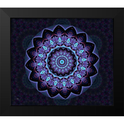 Set and Setting 4 Black Modern Wood Framed Art Print by Gray, Cameron