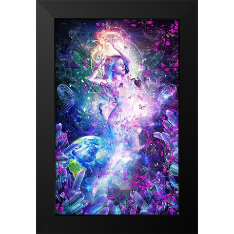 Encounter With The Sublime Black Modern Wood Framed Art Print by Gray, Cameron