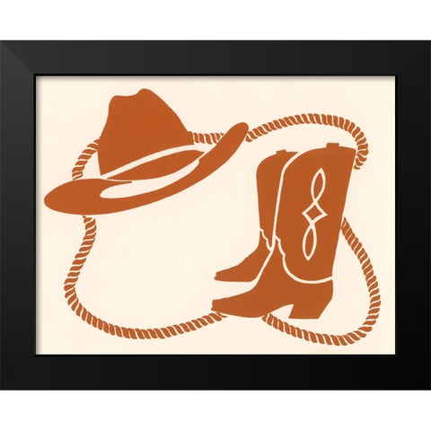 Ca143 Black Modern Wood Framed Art Print by Crockett Collection