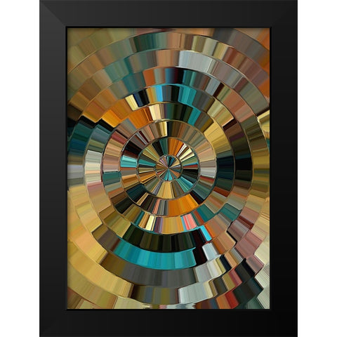 Arizona Prism Black Modern Wood Framed Art Print by Manlove, David